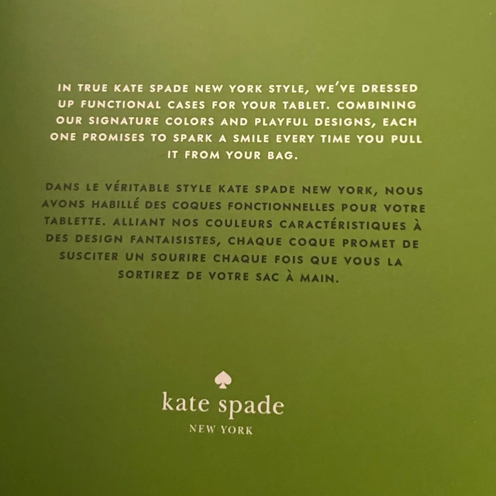 Kate Spade New York Folio Case For Samsung‎ Galaxy Tab A Nook 7